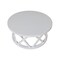 International Concepts Round Ceylon Coffee Table, 40 in W X 40 in L X 18 in H, Wood, White OT08-46CR - alternate 3